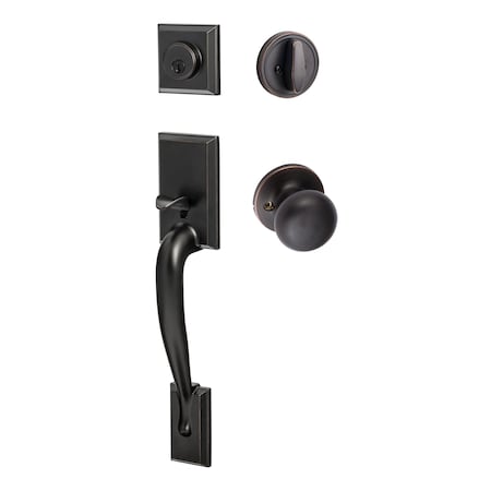 Sure-Loc Hardware Sure-Loc Hardware Madison Handleset, Durango Handleset Trim, Vintage Bronze MA507-DU-RD 11P